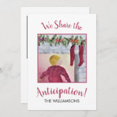 Cartes Pour Fêtes Annuelles Noël (Devant / Derrière)