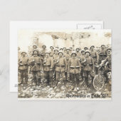 Cartes Pour Fêtes Annuelles Noël 1917 (Devant / Derrière)