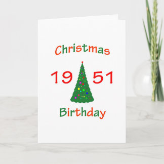 Cartes Pour Fêtes Annuelles Noël 1951