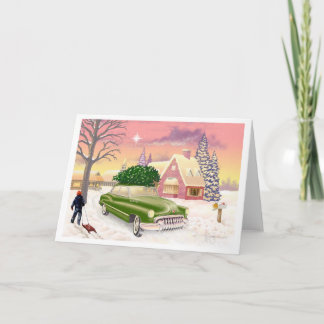 Cartes Pour Fêtes Annuelles Noël 1951