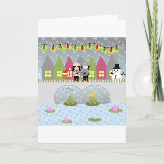 Cartes Pour Fêtes Annuelles Noël 2 (Devant)