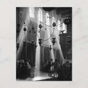 Cartes Pour Fêtes Annuelles Noël à Bethléem, années 1940