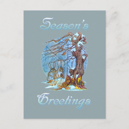 Cartes Pour Fêtes Annuelles Noël à Elf Hall (Devant)