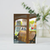 Cartes Pour Fêtes Annuelles Noël à Key West (Debout devant)