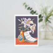 Cartes Pour Fêtes Annuelles Noël à l'ancienne, Lily (Debout devant)