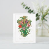 Cartes Pour Fêtes Annuelles Noël à l'ancienne, Tulip (Debout devant)