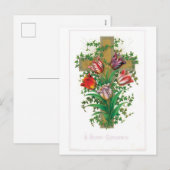Cartes Pour Fêtes Annuelles Noël à l'ancienne, Tulip (Devant / Derrière)