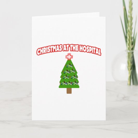 Cartes Pour Fêtes Annuelles Noël À L'Hôpital (Devant)