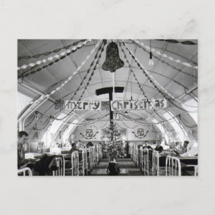 Cartes Pour Fêtes Annuelles Noël à l'hôpital Ward Seconde Guerre mondiale