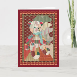 Cartes Pour Fêtes Annuelles Noël à l'ours en peluche