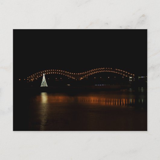 Cartes Pour Fêtes Annuelles Noël à Memphis (Devant)