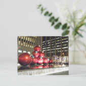 Cartes Pour Fêtes Annuelles Noël à New York (Debout devant)