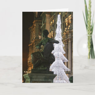 Cartes Pour Fêtes Annuelles Nöel à Paris III - Hotel de Ville