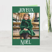 Cartes Pour Fêtes Annuelles Noel a Paris no2 (Devant)