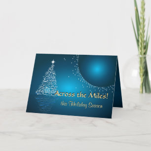 Cartes Pour Fêtes Annuelles Noël à travers les kilomètres