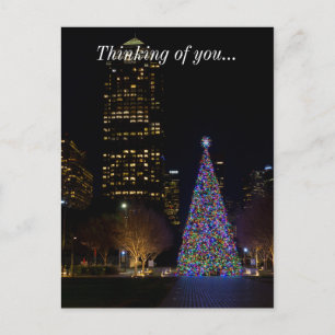 Cartes Pour Fêtes Annuelles Noël À Warren Park Nuit