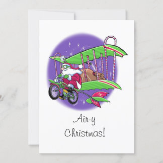 Cartes Pour Fêtes Annuelles Noël aérien