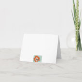 Cartes Pour Fêtes Annuelles Noël aérien (Dos)