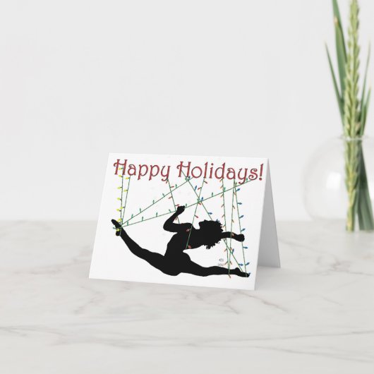 Cartes Pour Fêtes Annuelles Noël aérien (Devant)