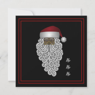 Cartes Pour Fêtes Annuelles Noël afro-américain personnalisé
