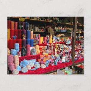 Cartes Pour Fêtes Annuelles Noël allemand, bougies illuminent Noël