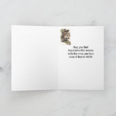 Cartes Pour Fêtes Annuelles Noël Ami Bonheur Petits Noix (Intérieur)