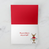 Cartes Pour Fêtes Annuelles Noël Ange en pain d'épices (Intérieur)