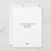 Cartes Pour Fêtes Annuelles Noël Angel Joie (Dos)