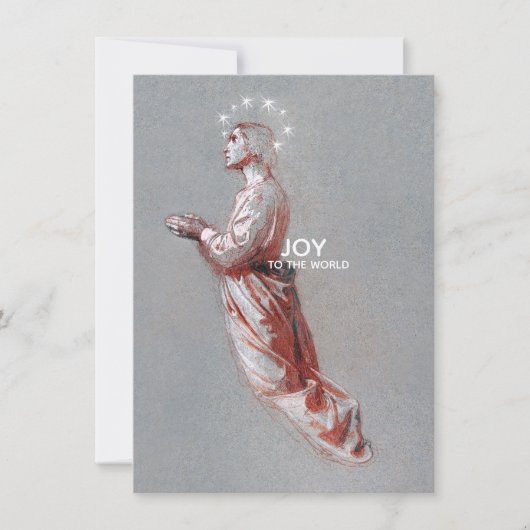 Cartes Pour Fêtes Annuelles Noël Angel Joie (Devant)