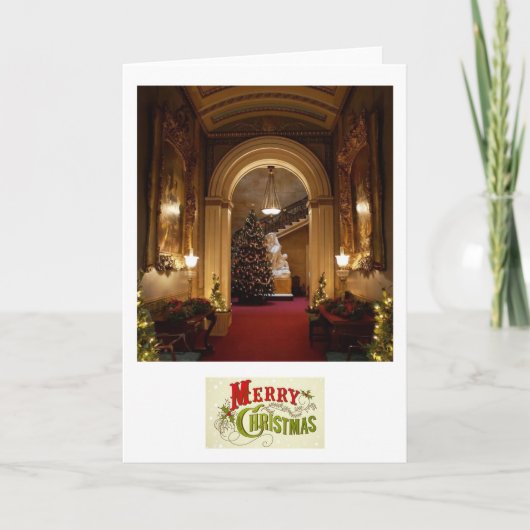 Cartes Pour Fêtes Annuelles Noël anglais (Devant)