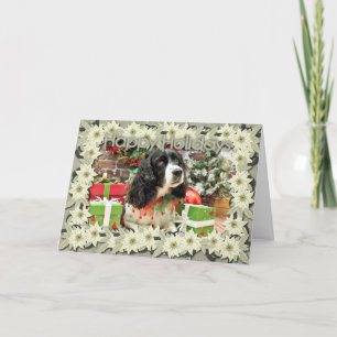 Cartes Pour Fêtes Annuelles Noël - Anglais Springer Spaniel - Lucy