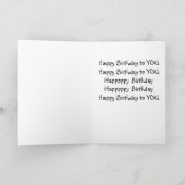 CARTES POUR FÊTES ANNUELLES NOËL ANNIVERSAIRE OU DÉCEMBRE ANNIVERSAIRE (Intérieur)