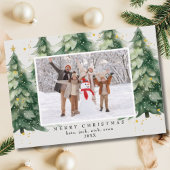 Cartes Pour Fêtes Annuelles Noël Arbre Faux Parties scintillant Photo Noël