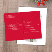 Cartes Pour Fêtes Annuelles Noël Arbre simple Aquarelle