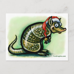 Cartes Pour Fêtes Annuelles Noël Armadillo