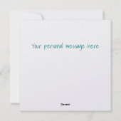 Cartes Pour Fêtes Annuelles Noël au bord de la mer (Dos)