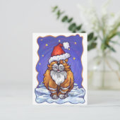 Cartes Pour Fêtes Annuelles Noël au gingembre (Debout devant)