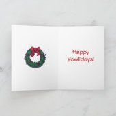 Cartes Pour Fêtes Annuelles Noël au gingembre (Intérieur)