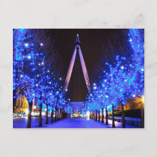 Cartes Pour Fêtes Annuelles Noël au London Eye
