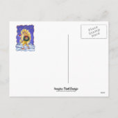 Cartes Pour Fêtes Annuelles Noël au poulet (Dos)