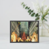 Cartes Pour Fêtes Annuelles Noël au Rockefeller Center (Debout devant)