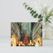 Cartes Pour Fêtes Annuelles Noël au Rockefeller Center (Debout devant)