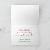 Cartes Pour Fêtes Annuelles Noël australien (Intérieur)