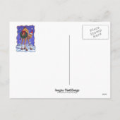 Cartes Pour Fêtes Annuelles Noël aux chameaux (Dos)