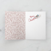 Cartes Pour Fêtes Annuelles Noël aux poulets (Intérieur)