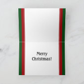 Cartes Pour Fêtes Annuelles Noël Baseball Mitt et Ball (Intérieur)