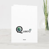 Cartes Pour Fêtes Annuelles Noël Bell (vert) (Dos)