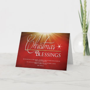 Cartes Pour Fêtes Annuelles NOËL - Bénédictions - Religieux chrétienne