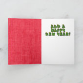 Cartes Pour Fêtes Annuelles Noël - Bichon Frise - Daisy (Intérieur)