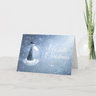 Cartes Pour Fêtes Annuelles Noël blanc
